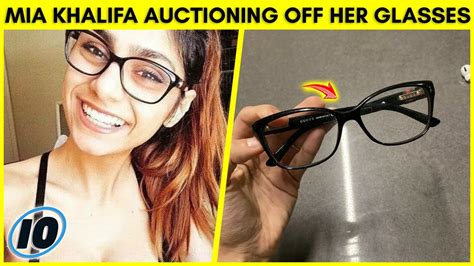 Mia Khalifa Is Auctioning Off Her Glasses For THIS Reason.